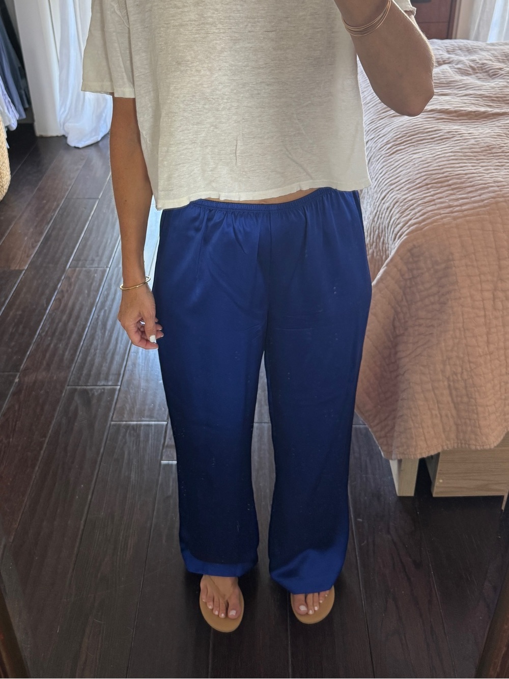 DONNI. The Silk Simple Pant